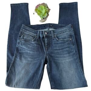 Level 99 Liza Womens Jeans Sz 25 Skinny Low Rise Denim Stretch Classic Minimal